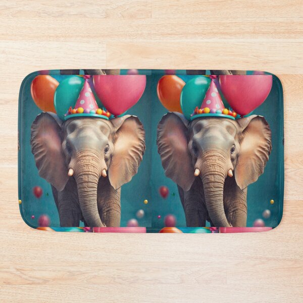 Item preview, Elephant Portrait. birthday celebration designed and sold by ElephantVibes.