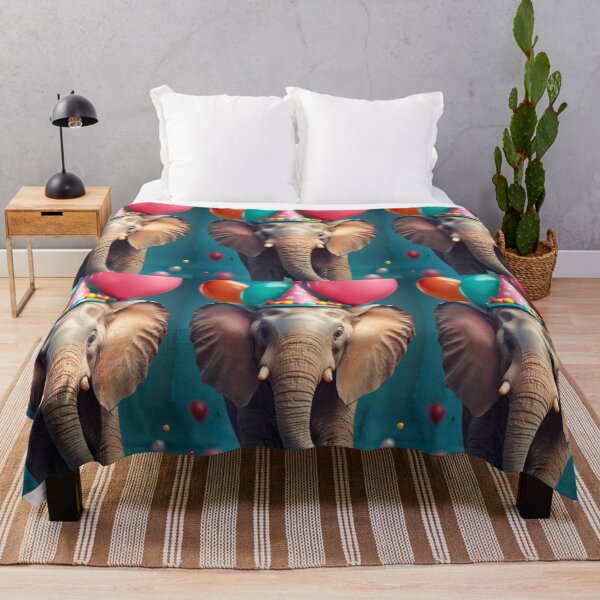 Item preview, Elephant Portrait. birthday celebration designed and sold by ElephantVibes.