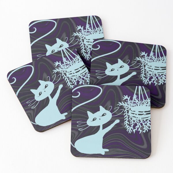 Item preview, Feline Vs. Fern designed and sold by ArtbyMikkiC.