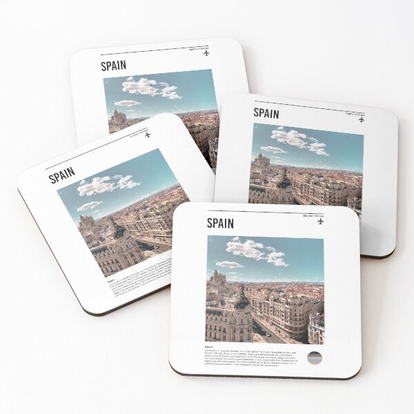 Item preview, Visit Spain (minimal travel poster) designed and sold by RabbitK.