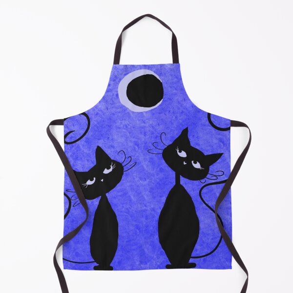 Item preview, Moon Gazers (Cosmic Cats Series) designed and sold by ArtbyMikkiC.