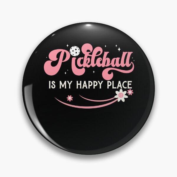 Item preview, Womens Pickleball is my Happy Place designed and sold by BlueBerry-Pengu.