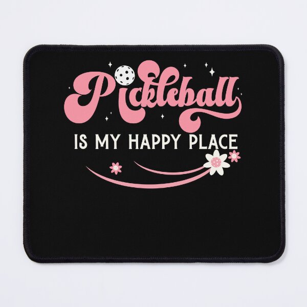 Item preview, Womens Pickleball is my Happy Place designed and sold by BlueBerry-Pengu.