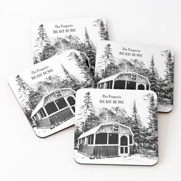 Item preview, The Property - Big Bay de Noc (Black and White) designed and sold by Allysong21.