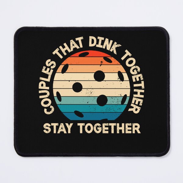 Item preview, Couples That Dink Together Pickleball Player Couples designed and sold by BlueBerry-Pengu.