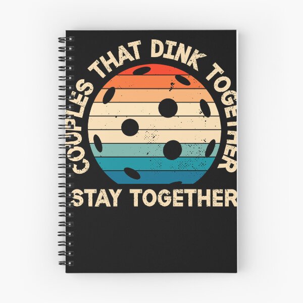Item preview, Couples That Dink Together Pickleball Player Couples designed and sold by BlueBerry-Pengu.