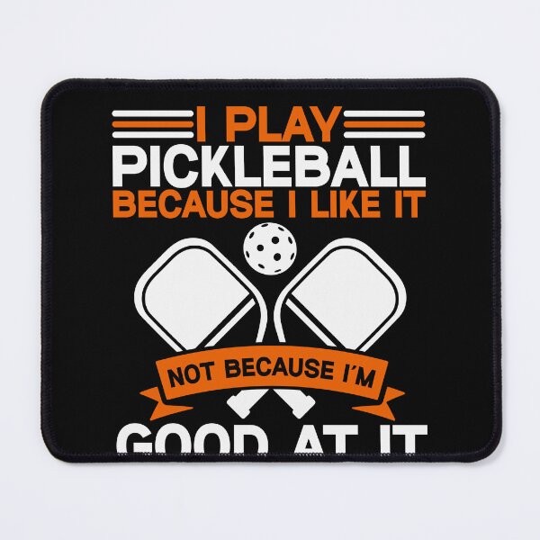 Item preview, Playing Pickleball Because I Like it Funny Pickleball Player designed and sold by BlueBerry-Pengu.