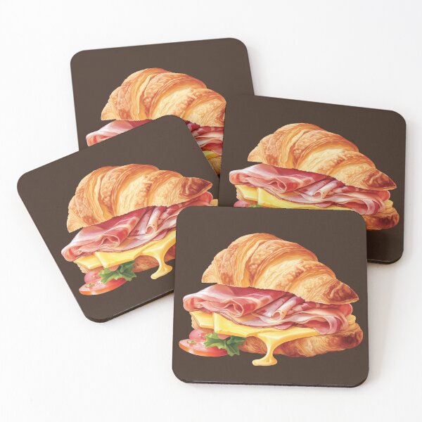 Item preview, Smoked Ham and Cheese Croissant designed and sold by Alicia Chee.