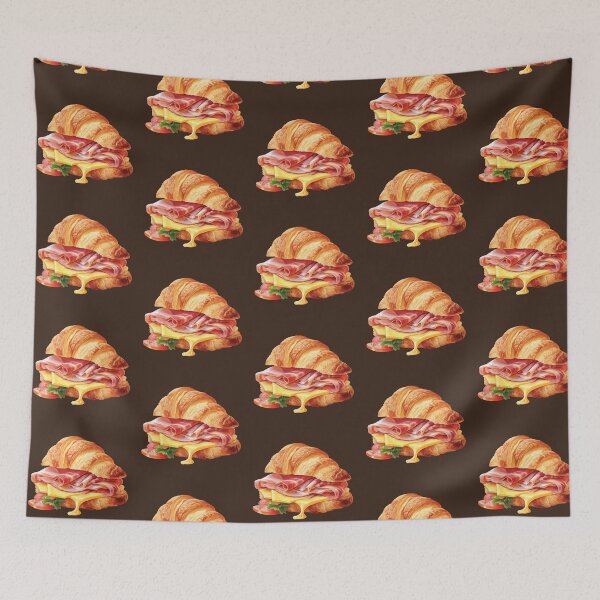 Item preview, Smoked Ham and Cheese Croissant designed and sold by Alicia Chee.