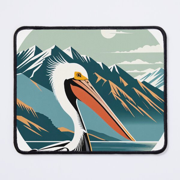 Item preview, Pelican Mountains Moon Lake Nature designed and sold by BeeFigDesigns.