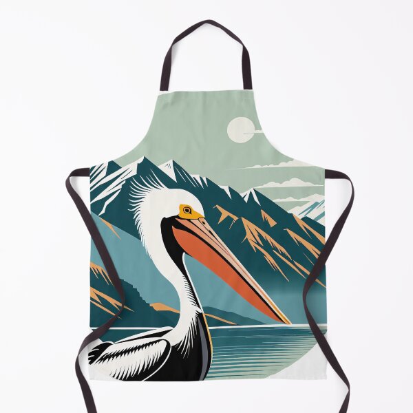Item preview, Pelican Mountains Moon Lake Nature designed and sold by BeeFigDesigns.