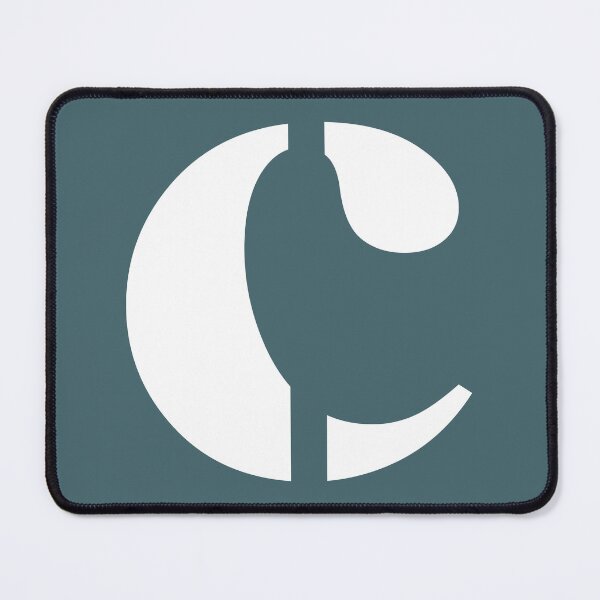 Item preview, Lowercase Alphabet C in Green Circle Modern Monogram Family Name Initial designed and sold by Ching Teoh.