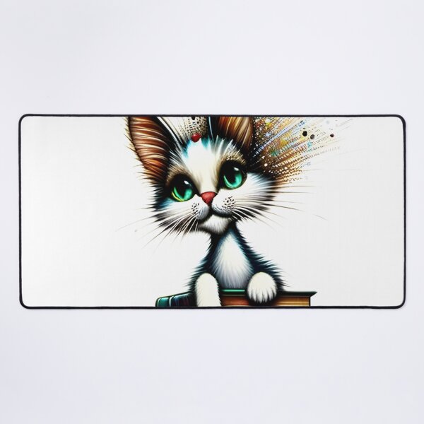 Item preview, Scholarly Whiskers: Keeper of Tales designed and sold by ramboe.