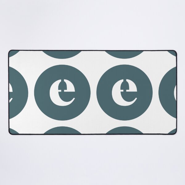Item preview, Lowercase Alphabet E in Green Circle Modern Monogram Family Name Initial designed and sold by Ching Teoh.