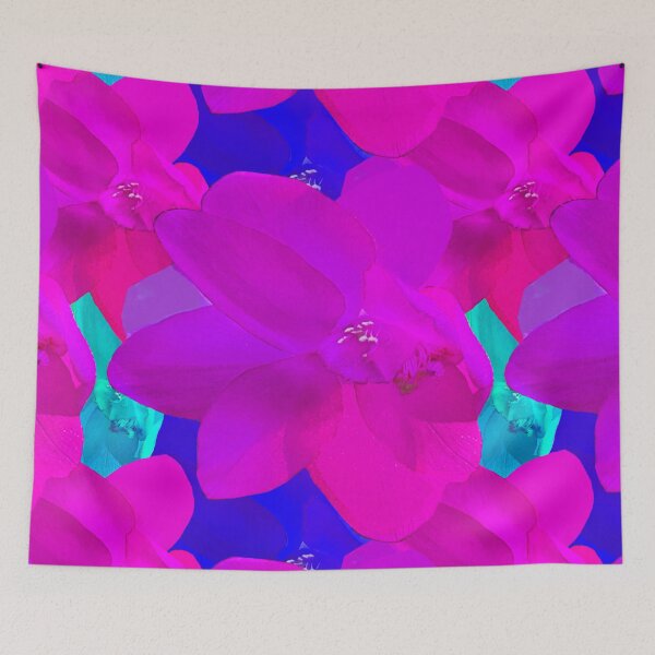 Item preview, Pink Christmas Cactus Photography - Pink Cactus Photography - Repeating Pattern designed and sold by Victoria Rose.