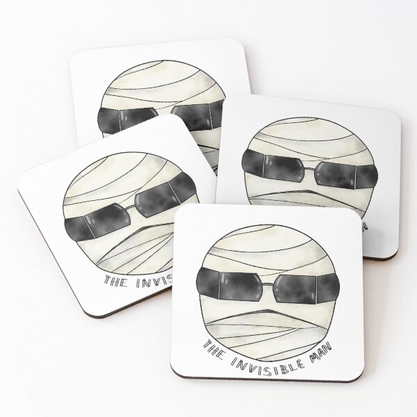 Item preview, The Invisible Man Watercolor design - (Version 1 with title) designed and sold by Jessiwins19.