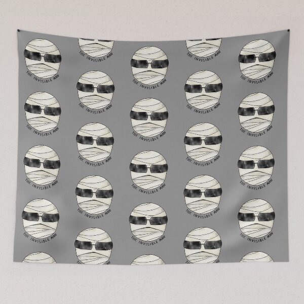 Item preview, The Invisible Man Watercolor design - (Version 1 with title) designed and sold by Jessiwins19.