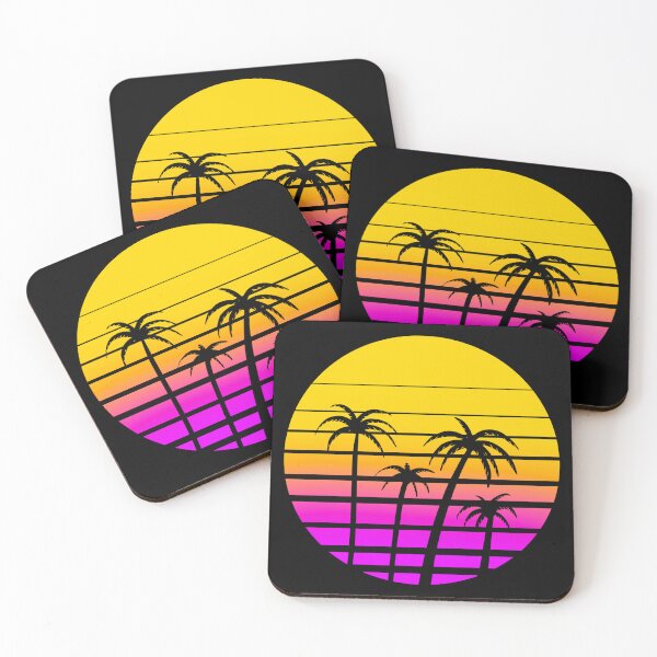 Item preview, Synthwave Palms designed and sold by d.analog.