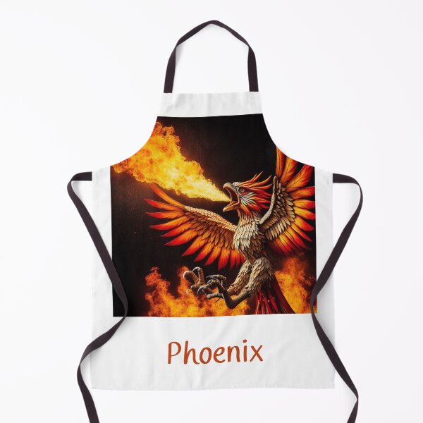 Item preview, fire breathing phoenix designed and sold by BossArtCreation.