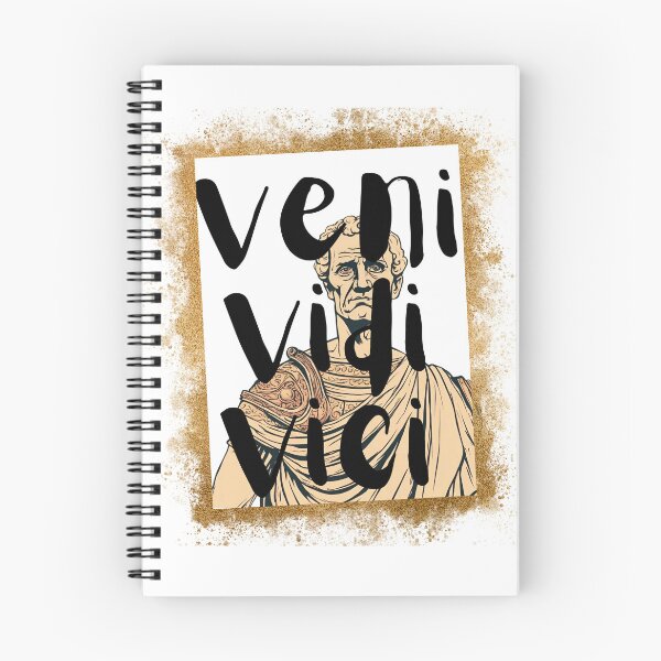 Item preview, Veni Vidi Vici Caesar Quote (Came, Saw, Conquered) designed and sold by TheWriteHand.
