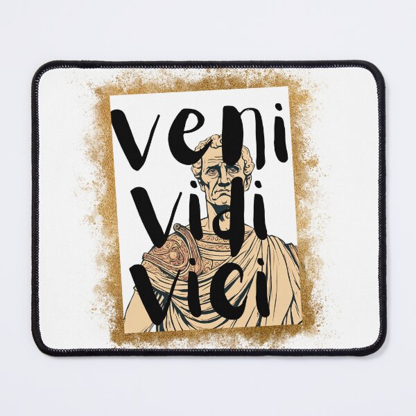 Item preview, Veni Vidi Vici Caesar Quote (Came, Saw, Conquered) designed and sold by TheWriteHand.