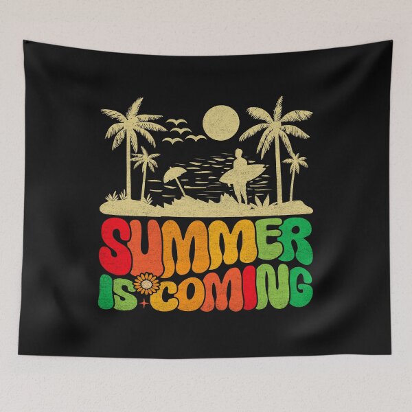 Item preview, Summer Is Coming Cute Vintage Holiday Summer designed and sold by Jakaria Hossain.