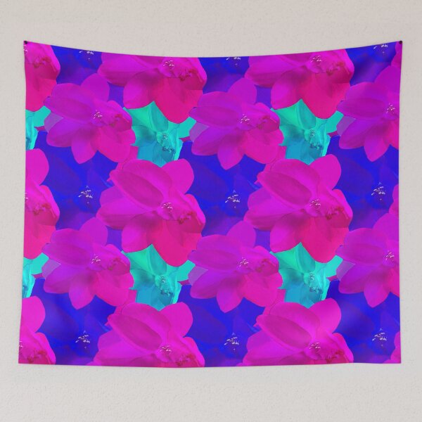 Item preview, (Smaller) Pink Christmas Cactus Photography - Pink Cactus Photography - Repeating Pattern designed and sold by Victoria Rose.