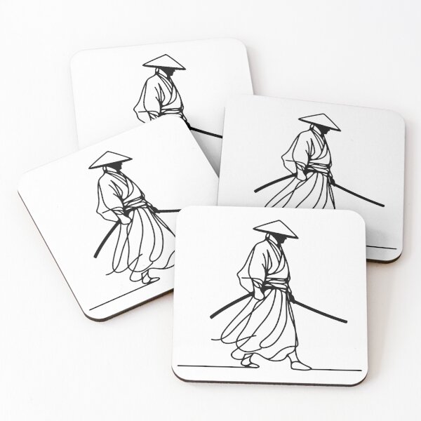 Item preview, Line Art - Ronin designed and sold by DesignsByKazu.