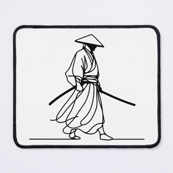 Item preview, Line Art - Ronin designed and sold by DesignsByKazu.