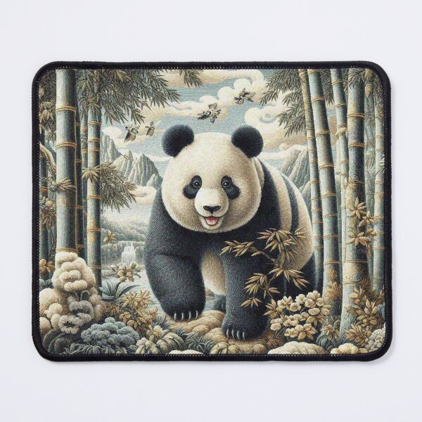 Item preview, Panda in Mossy Bamboo Forest designed and sold by Illuministique.
