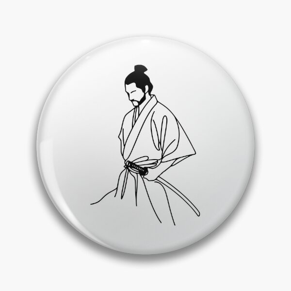 Item preview, Line Art - Ronin designed and sold by DesignsByKazu.
