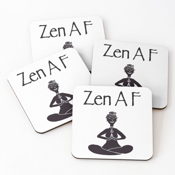 Item preview, Zen A F (black) designed and sold by ArtbyMikkiC.