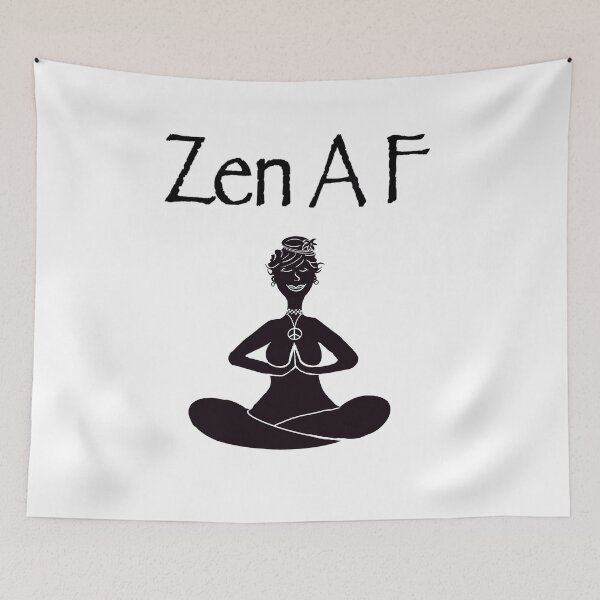 Item preview, Zen A F (black) designed and sold by ArtbyMikkiC.