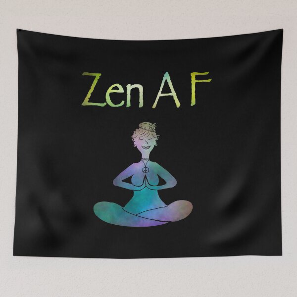 Item preview, Zen A F (Colour) designed and sold by ArtbyMikkiC.