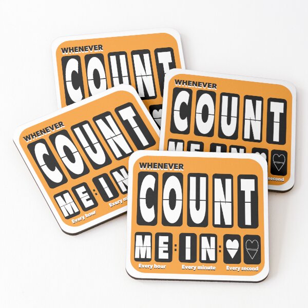 Item preview, COUNT ME IN~~^^ designed and sold by Pronoian-Space.