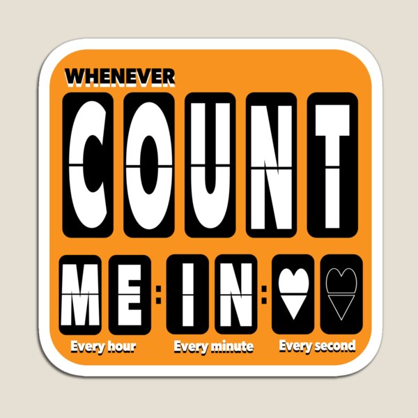 Item preview, COUNT ME IN~~^^ designed and sold by Pronoian-Space.