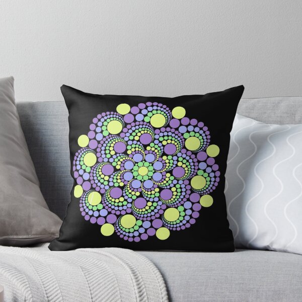 Item preview, Tiegan / Tegan / Teaghan Trippy Synesthesia Mandala  designed and sold by Arthurbutus.
