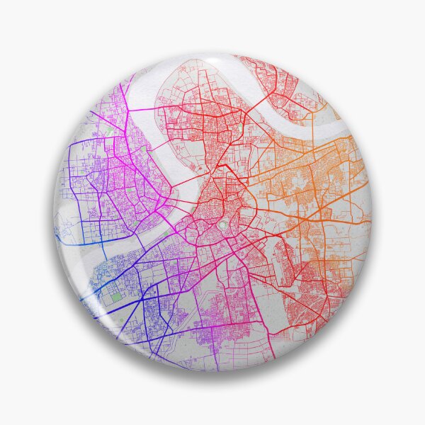 Item preview, Surat City Map of Gujarat, India - Colorful designed and sold by deMAP.