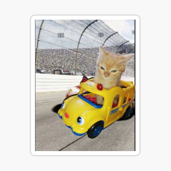 Item preview, car in a car meme vroom 2024  designed and sold by cloudzer0000.