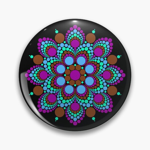 Item preview, Harneet  Psychedelic Synesthesia Mandala designed and sold by Arthurbutus.