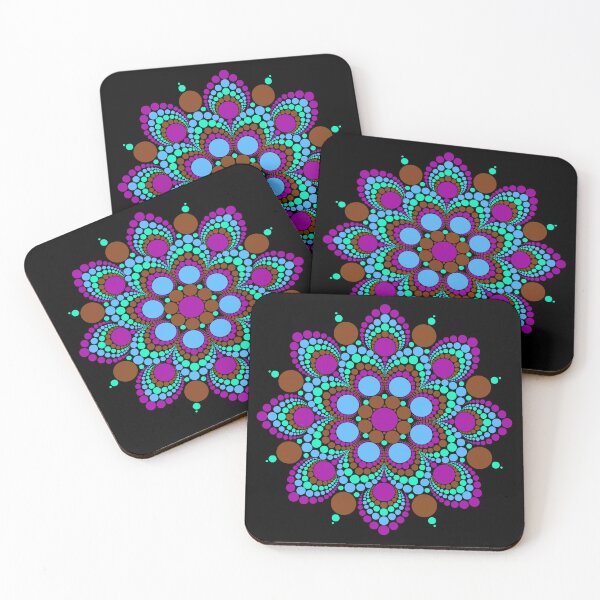 Item preview, Harneet  Psychedelic Synesthesia Mandala designed and sold by Arthurbutus.
