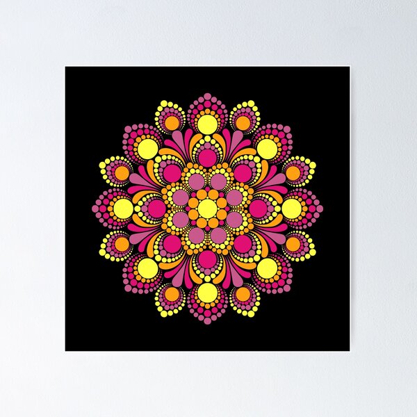 Item preview, Shandria Psychedelic Synesthesia Mandala designed and sold by Arthurbutus.