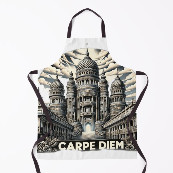 Item preview, Carpe Diem Magnificent Architecture Design designed and sold by Emoji Emblems.