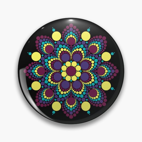 Item preview, Lena / Lina Psychedelic Synesthesia Mandala designed and sold by Arthurbutus.