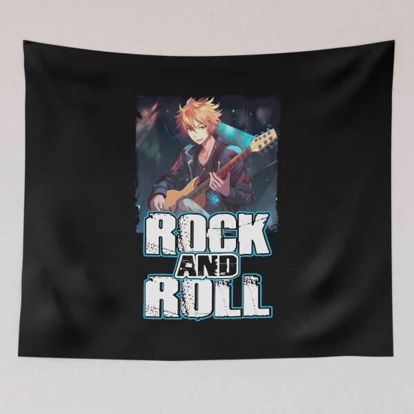 Item preview, Rock Music Album Cover - Anime Wallpaper designed and sold by PrinceVeum.