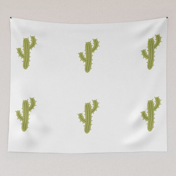 Item preview, Plant carnegiea gigantea green cactus cartoon  illustration designed and sold by VadimFromm.