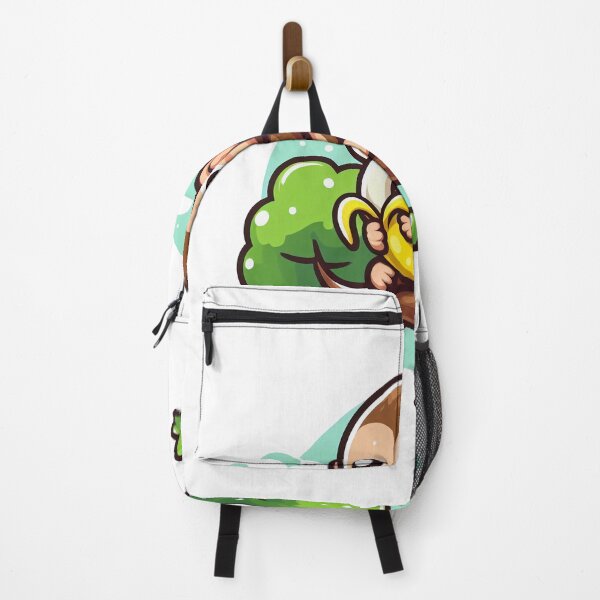 Item preview, Cartoon monkey eating banana on tree designed and sold by MzulhilmiZam.