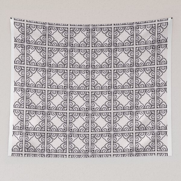 Item preview, doodle grid designed and sold by ritusdesigns.
