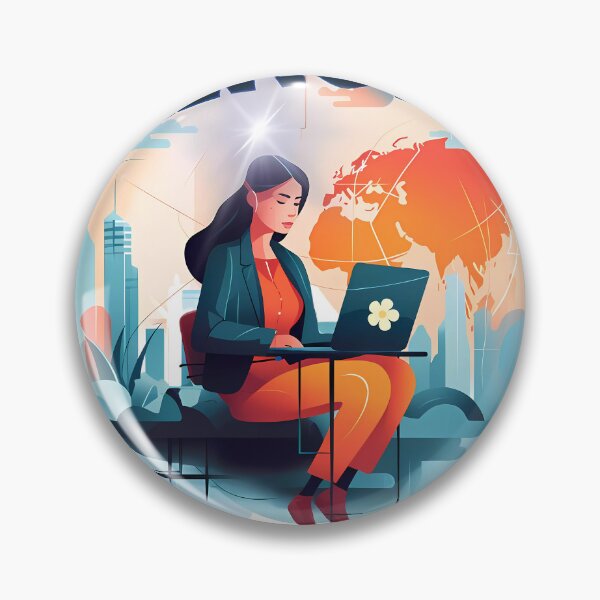 Item preview, Global Workspace: Empowered and Unplugged designed and sold by aiart-cutegirl.