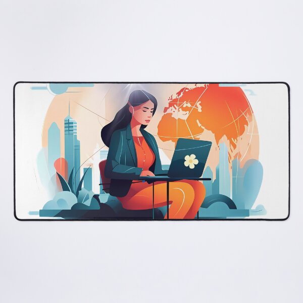 Item preview, Global Workspace: Empowered and Unplugged designed and sold by aiart-cutegirl.